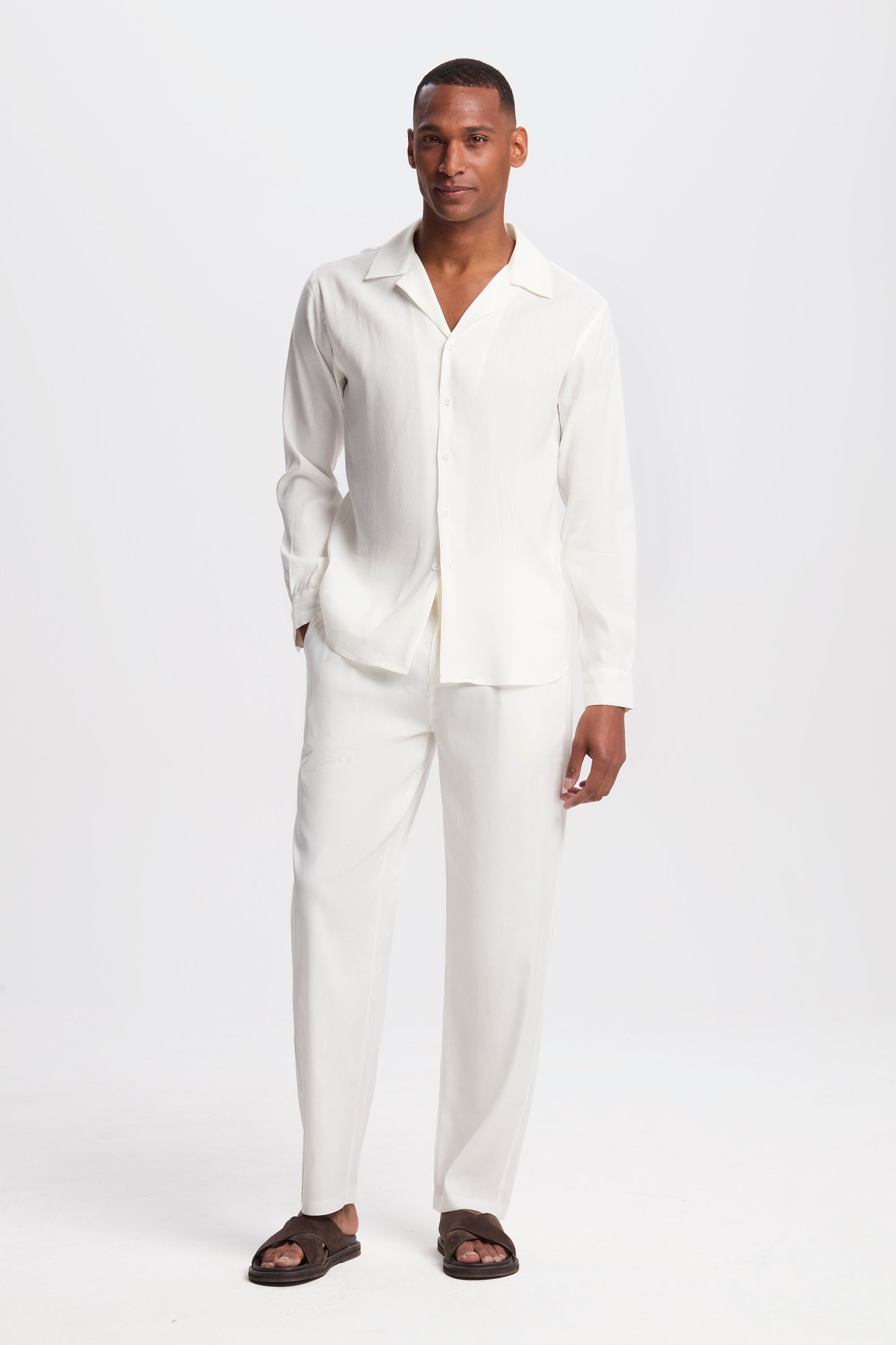 THE LINEN LS SHIRT